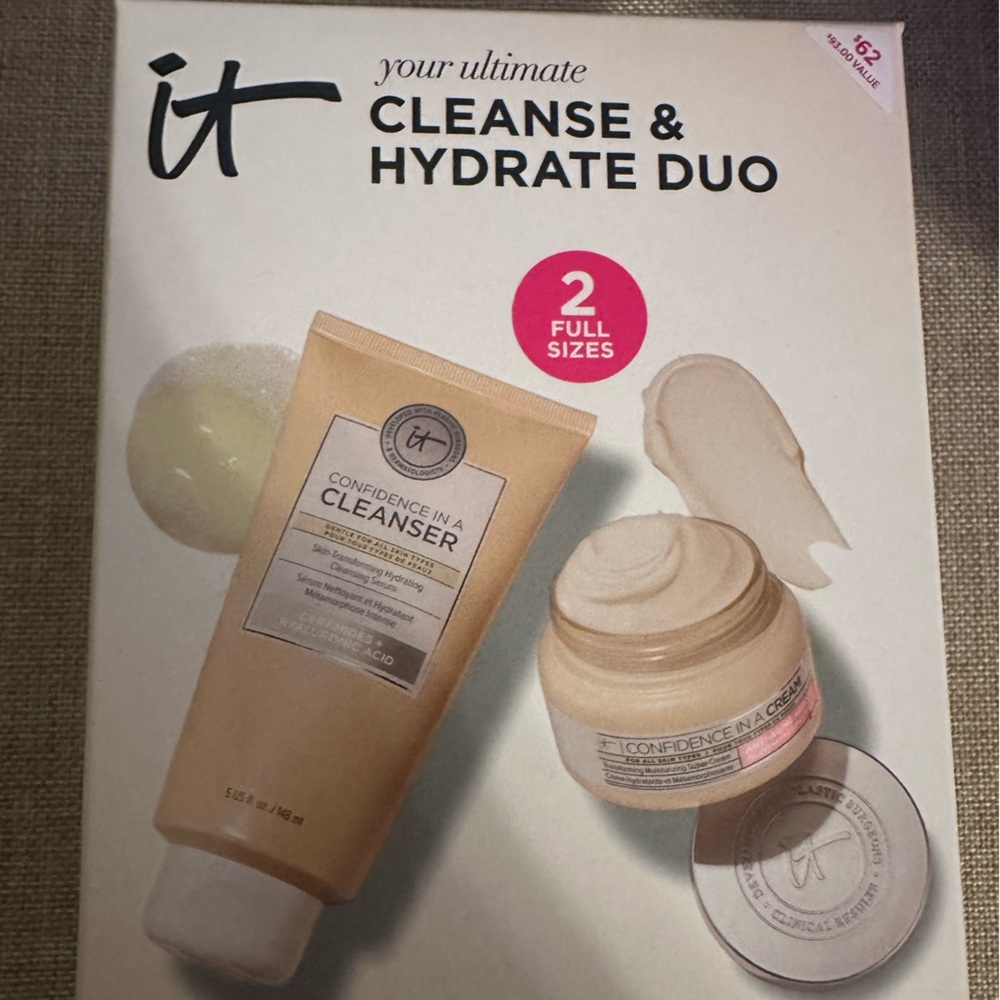 it cosmetics Confidence Cream & Cleanser & Eye cream